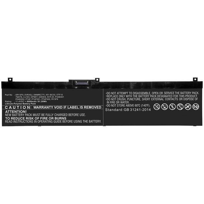 CoreParts 0WMRC-CP laptop spare part Battery