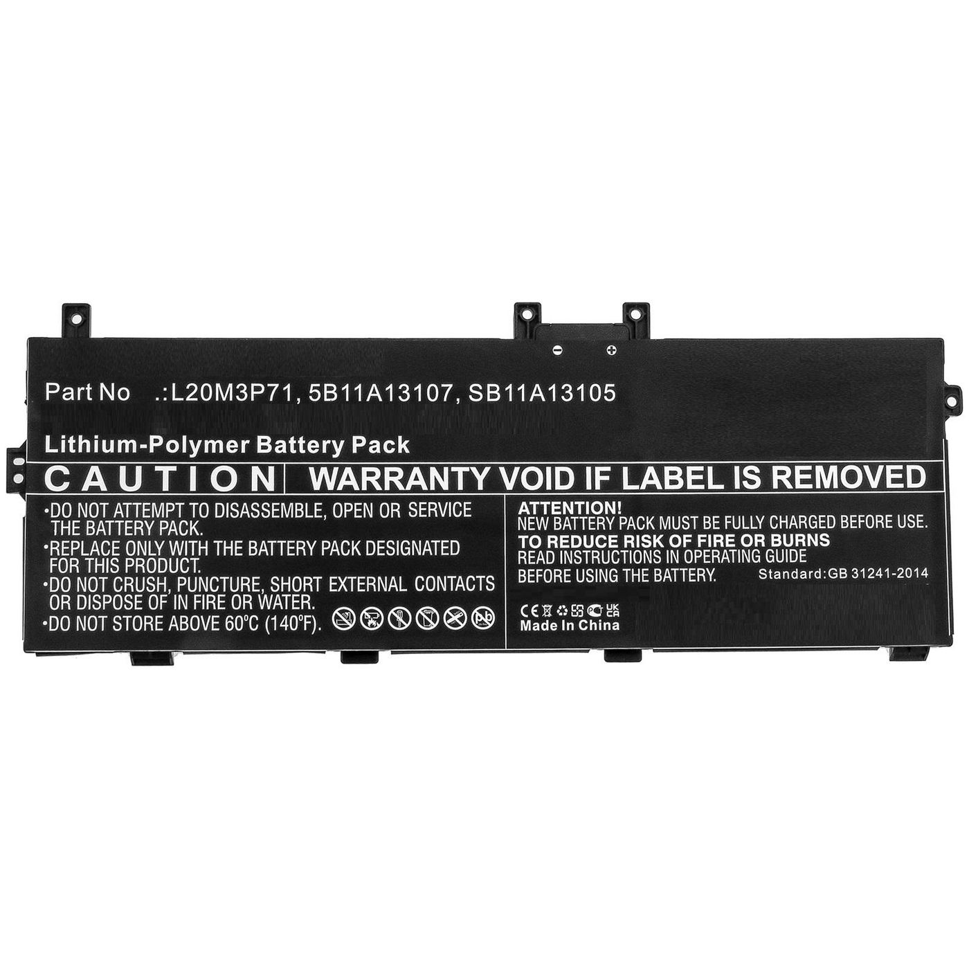 CoreParts Laptop Battery, 52.11Wh