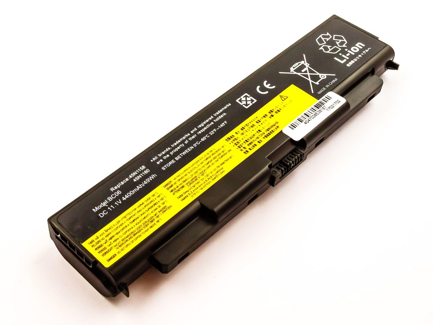 CoreParts MBXLE-BA0005 laptop spare part Battery