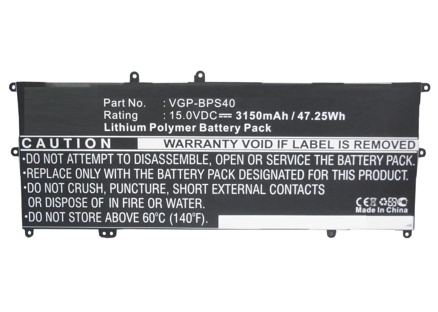 CoreParts Laptop Battery for Sony