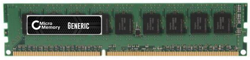 CoreParts MMG1231/2048 memory module 2 GB 1 x 2 GB DDR3 1333 MHz ECC