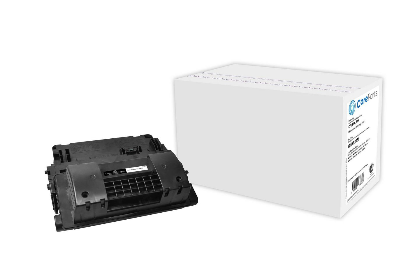 CoreParts QI-HP2086 toner cartridge 1 pc(s) Compatible Black
