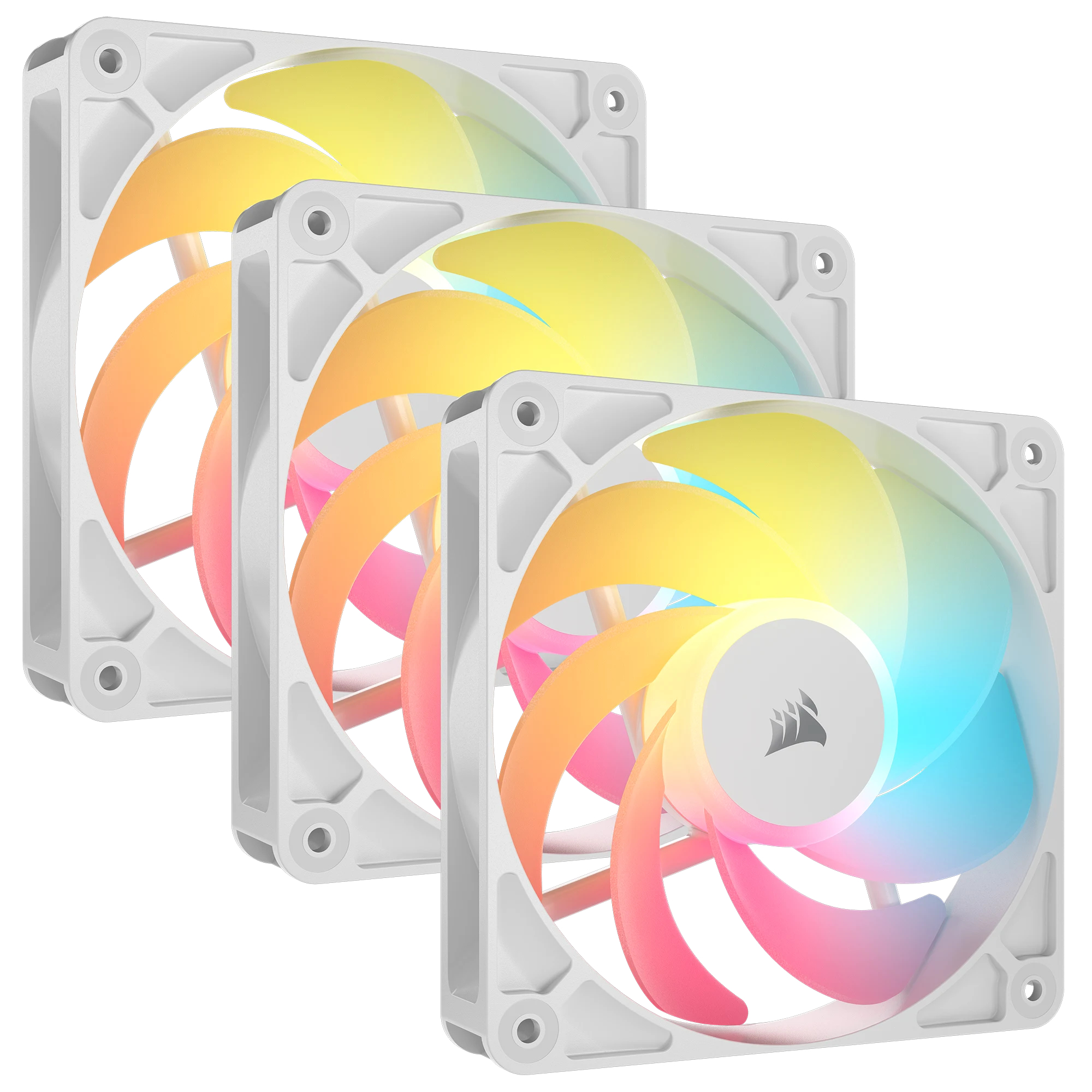 Corsair RS120-R ARGB Computer case Fan 12 cm White 3 pc(s)
