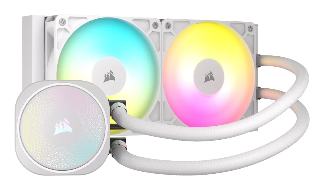 Corsair Nautilus 240 RS ARGB Liquid Processor All-in-one liquid cooler White 1 pc(s)
