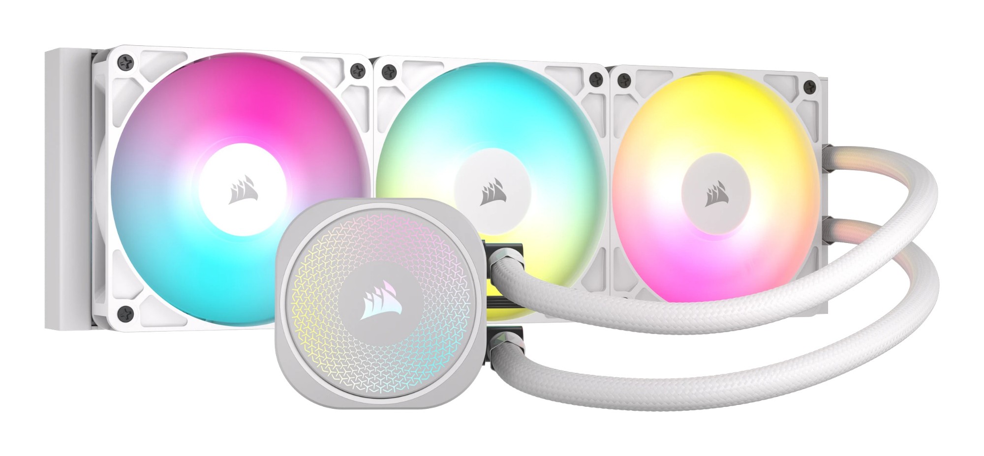 Corsair Nautilus 360 RS ARGB Liquid Processor All-in-one liquid cooler White 1 pc(s)