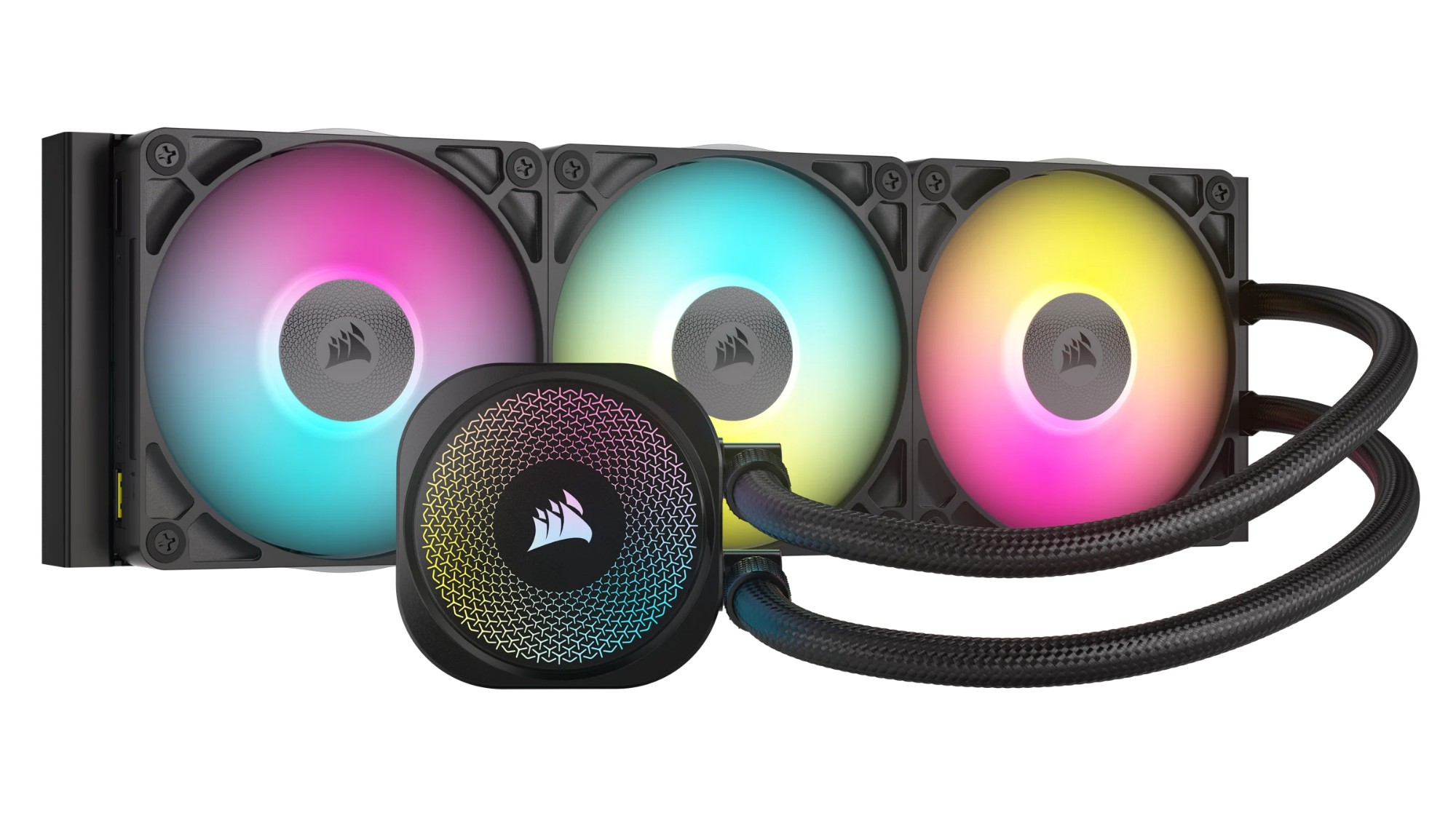 Corsair iCUE LINK TITAN RX RGB Processor All-in-one liquid cooler 12 cm Black 1 pc(s)