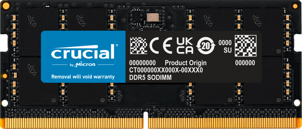 Crucial CT48G56C46S5 memory module 48 GB 1 x 48 GB DDR5 ECC