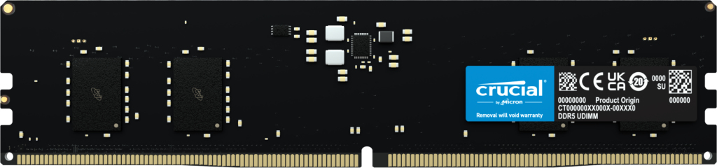 Crucial CT8G48C40U5 memory module 8 GB 1 x 8 GB DDR5 ECC