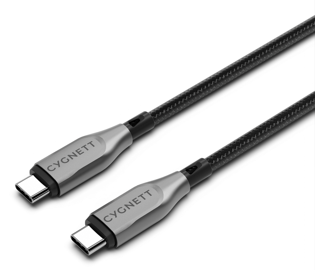 Cygnett CY4674PCTYC USB cable USB 2.0 1 m USB C Black, Silver