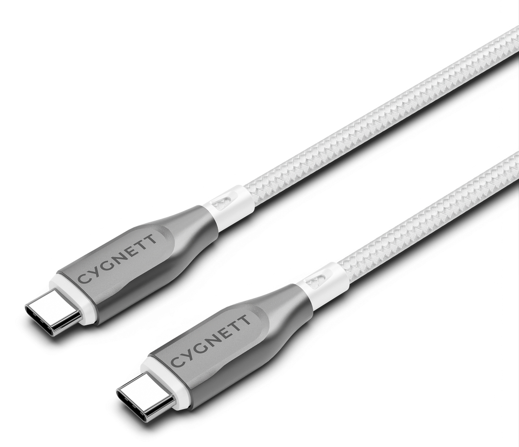 Cygnett CY4675PCTYC USB cable USB 2.0 1 m USB C Grey, White
