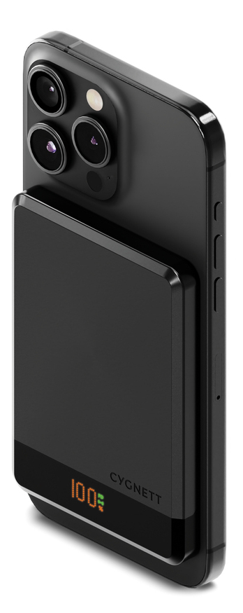 Cygnett CY5092PBCHE power bank Lithium-Ion (Li-Ion) 5000 mAh Wireless charging Black