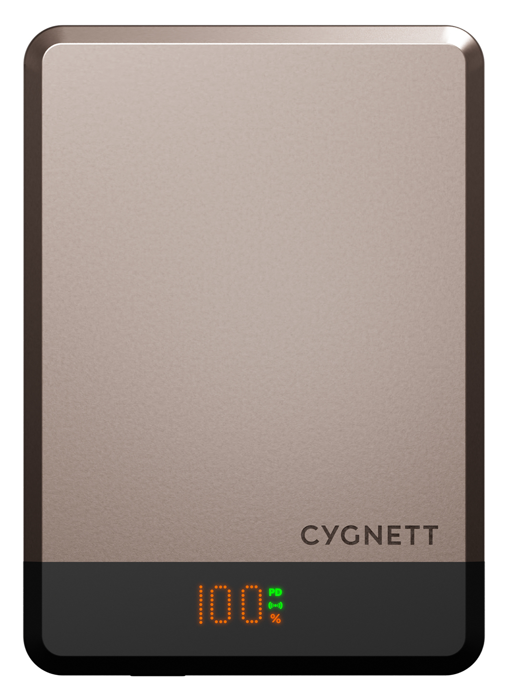Cygnett CY5279PBCHE power bank Lithium-Ion (Li-Ion) 10000 mAh Wireless charging Champagne