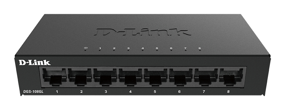 D-Link 8-Port Gigabit Unmanaged Desktop Switch