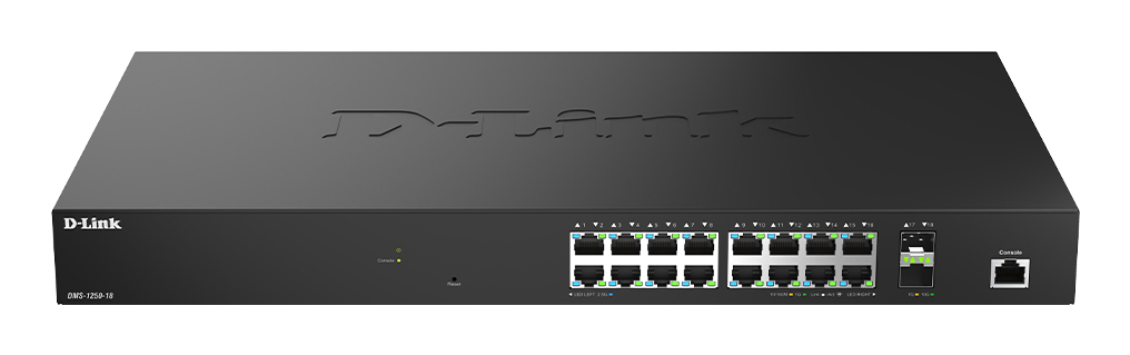 D-Link 18-Port 2.5G Multi-Gigabit Smart Managed Switch with 2 x 10G SFP+ Ports