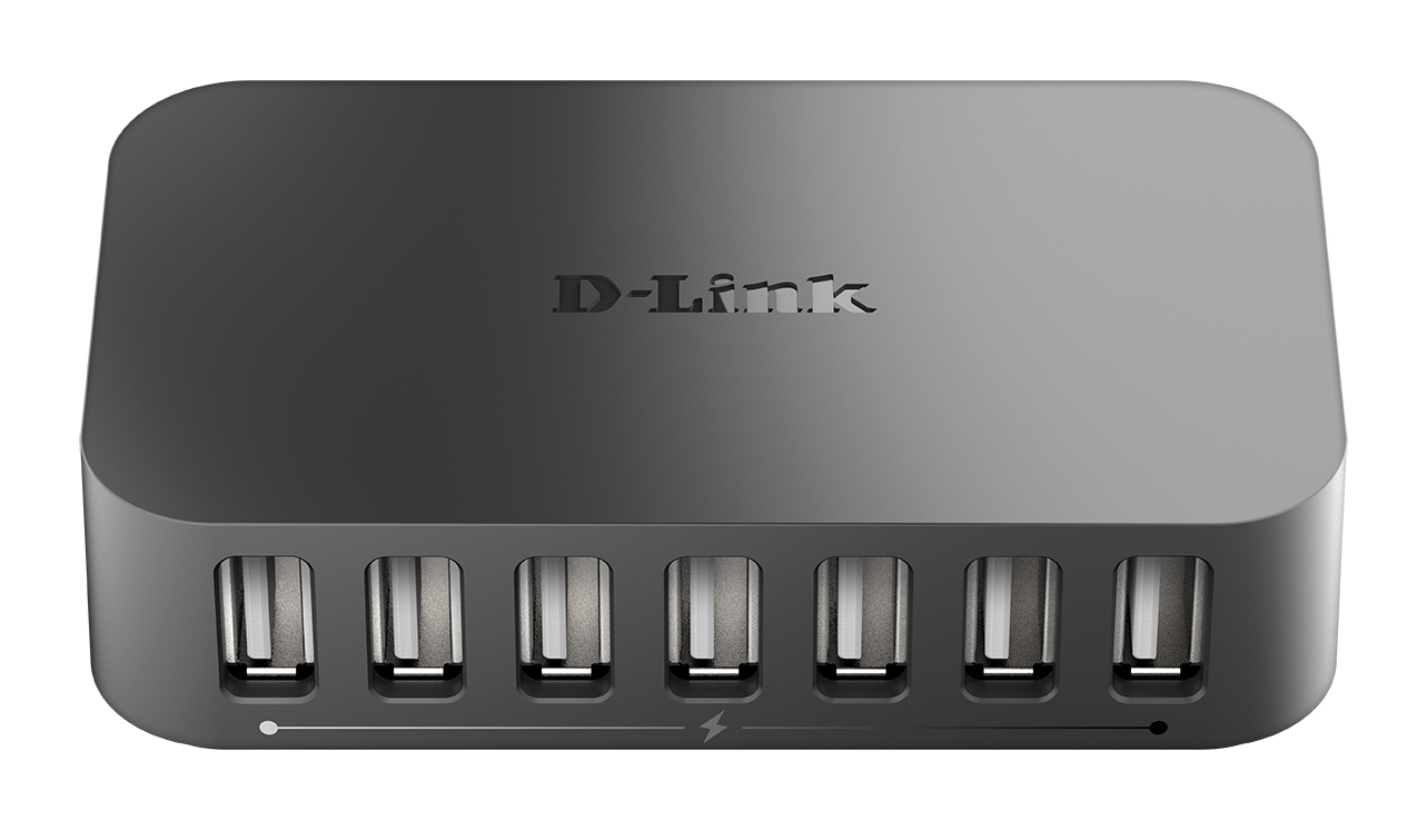 D-Link 7-Port Hi-Speed USB 2.0 Hub