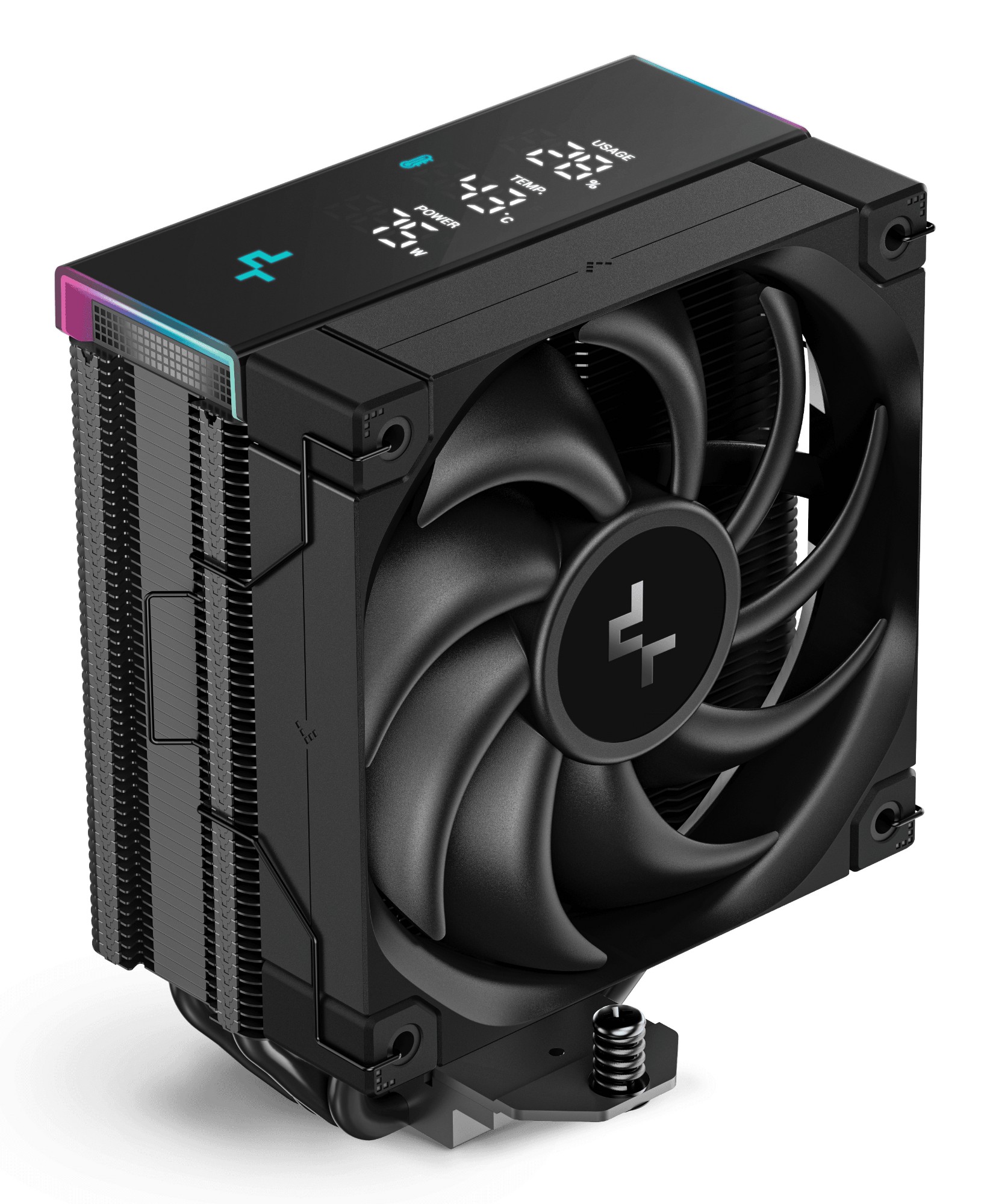 DeepCool AK400 Digital PRO Processor Air cooler 12 cm Black 1 pc(s)