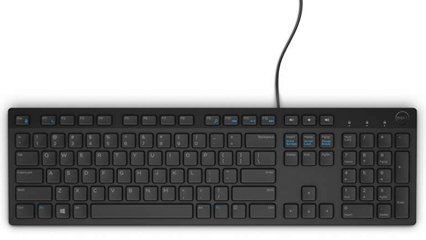 DELL Wired Keyboard - KB216 - French (AZERTY) - Black