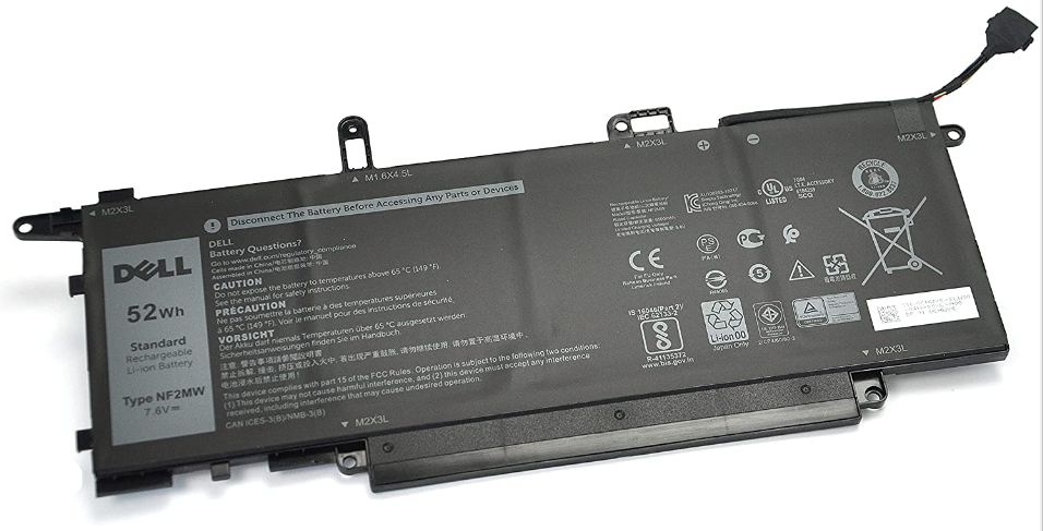 DELL Battery Lat 7400 2-in-1 4C 52WHR OEM: CHWV6