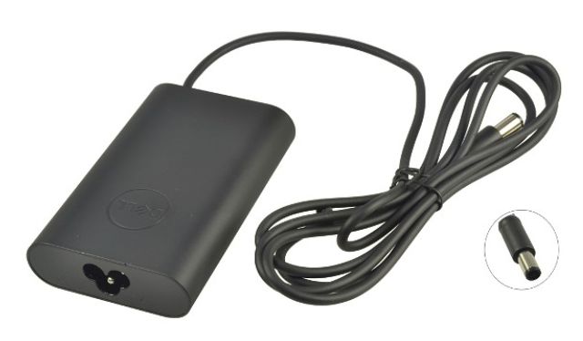 DELL AC Adapter 65W 19.5V 3.34A (7.4mmx5.0mm) includes UK Power Cable