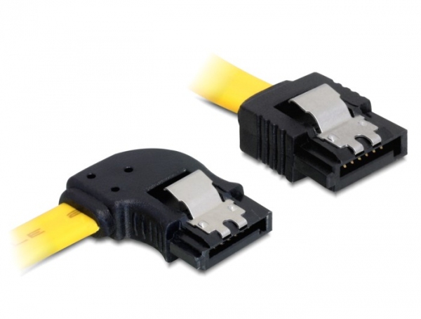 DeLOCK 0.3m SATA M/M SATA cable Yellow
