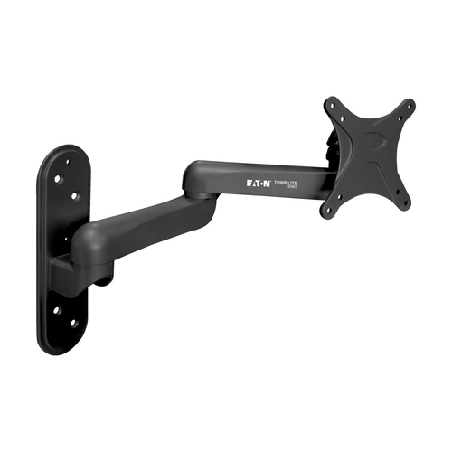 Eaton Tripp Lite Series Display TV LCD Wall Monitor Mount Fixed Arm Swivel/Tilt 13" to 27" TVs / EA / Flat-Screens - Bracket - for LCD display - steel - black - screen size: 13"-27" - wall-mountable