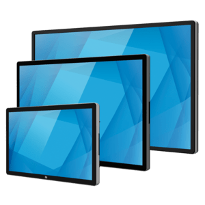 Elo Touch Solutions 5554L, 138.6cm (54.6''), Projected Capacitive, 4K, USB-C, Ethernet, kit, black