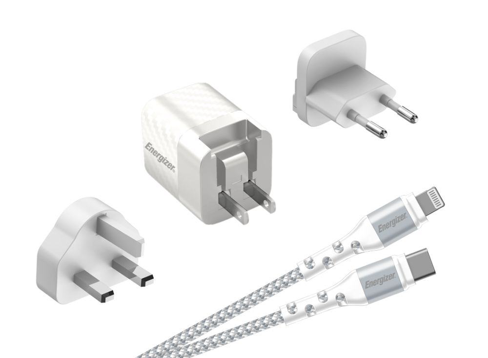 Energizer A20MUL mobile device charger Universal White AC Indoor