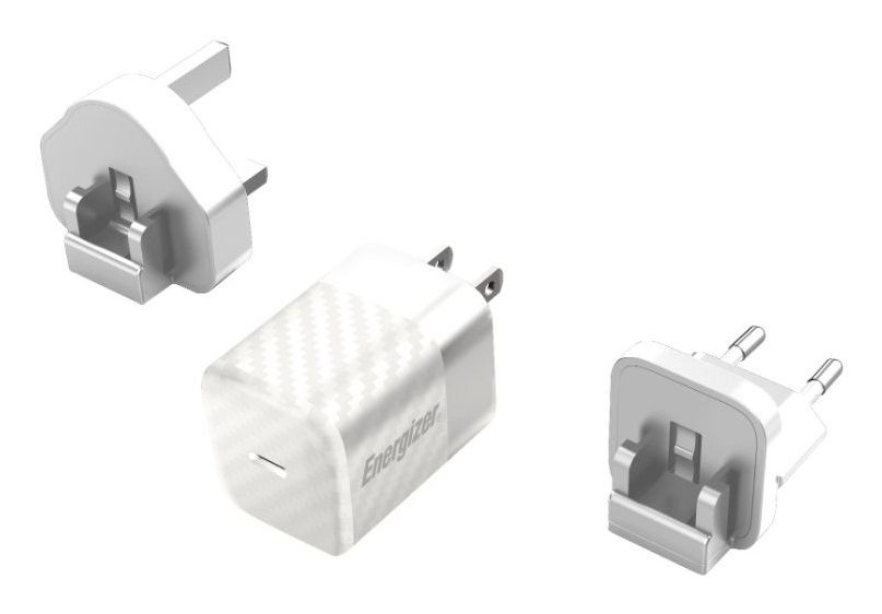 Energizer A20MUWH mobile device charger Universal White AC Indoor