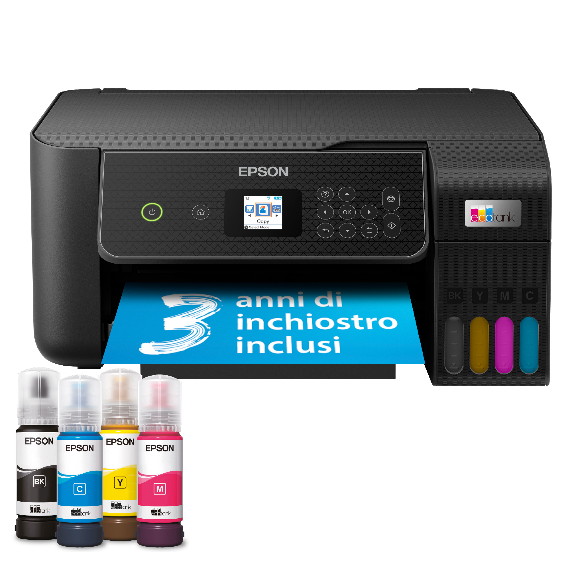 Epson EcoTank ET-2871 Inkjet A4 5760 x 1440 DPI 33 ppm Wi-Fi