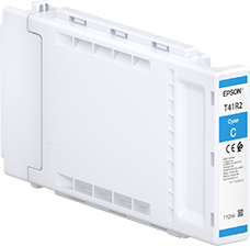 Epson C13T41R240/T41R2 Ink cartridge cyan 110ml for Epson SC-T 3400/3405