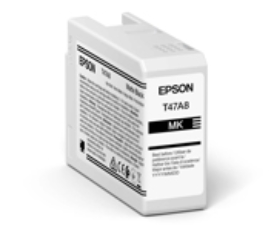 Epson C13T47A80N/T47A8 Ink cartridge black matt 50ml for Epson SC-P 900