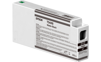 Epson C13T54X80N/T54X800 Ink cartridge black matt 350ml for Epson SC-P 7000/V