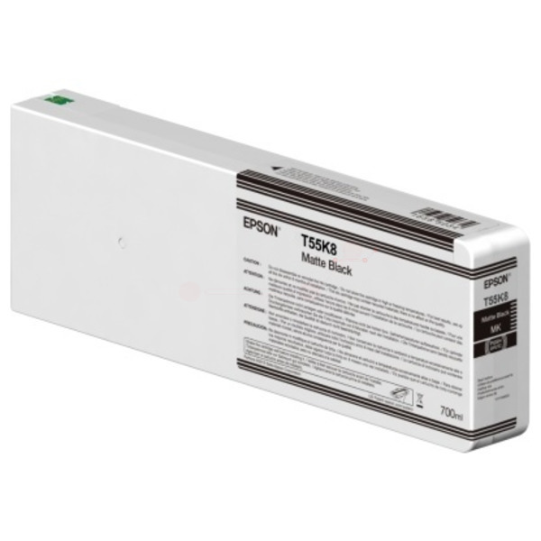 Epson C13T55K80N/T55K800 Ink cartridge black matt 700ml for Epson SC-P 7000/V