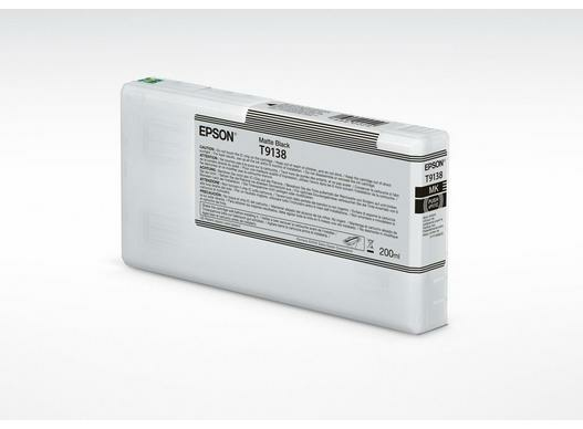 Epson C13T91380N/T9138 Ink cartridge black matt 200ml for Epson SC-P 5000/V