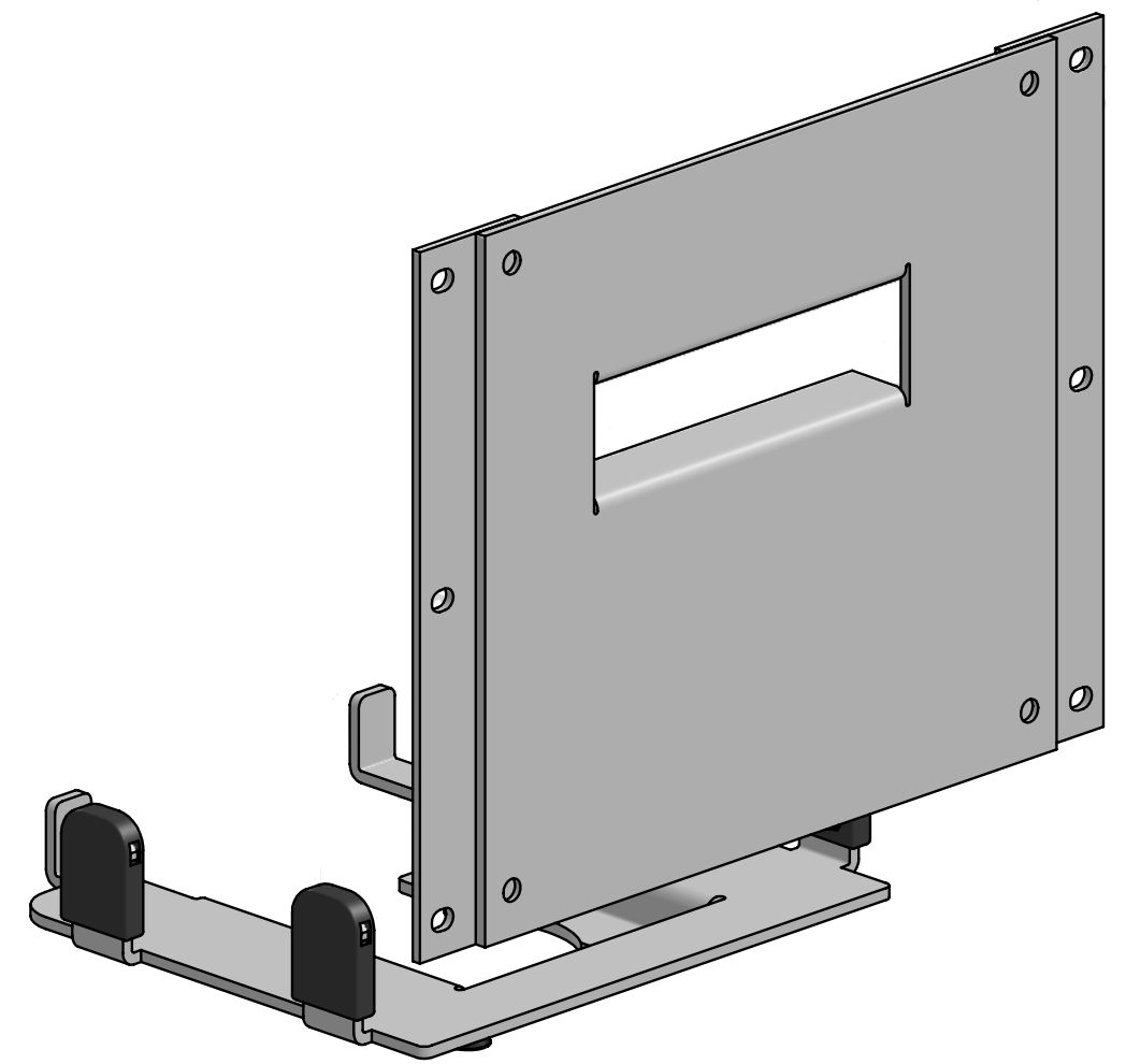 Ergonomic Solutions Printer plate + cover for