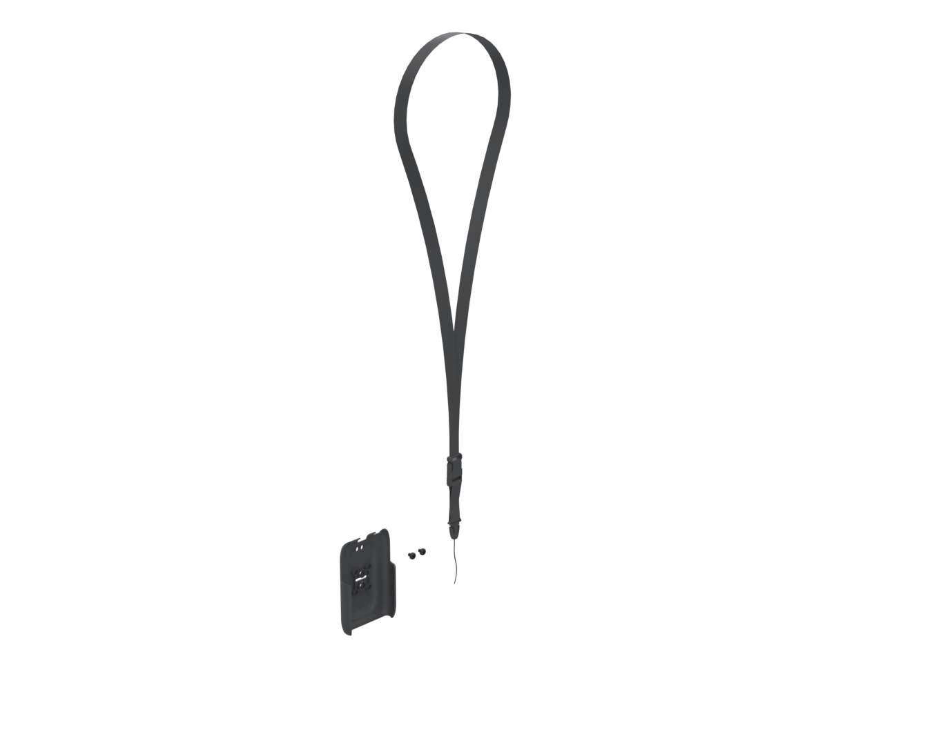 Ergonomic Solutions SpacePole Payment mCase for Miura M010 w. lanyard