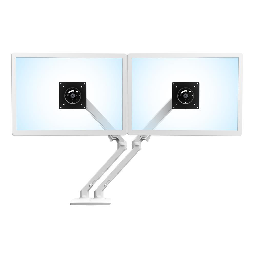 Ergotron MXV DESK DUAL MONITOR ARM 61 cm (24") White