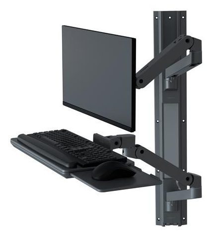 Ergotron LX Pro Series 45-696-293 monitor mount / stand 86.4 cm (34") Wall Dark Grey