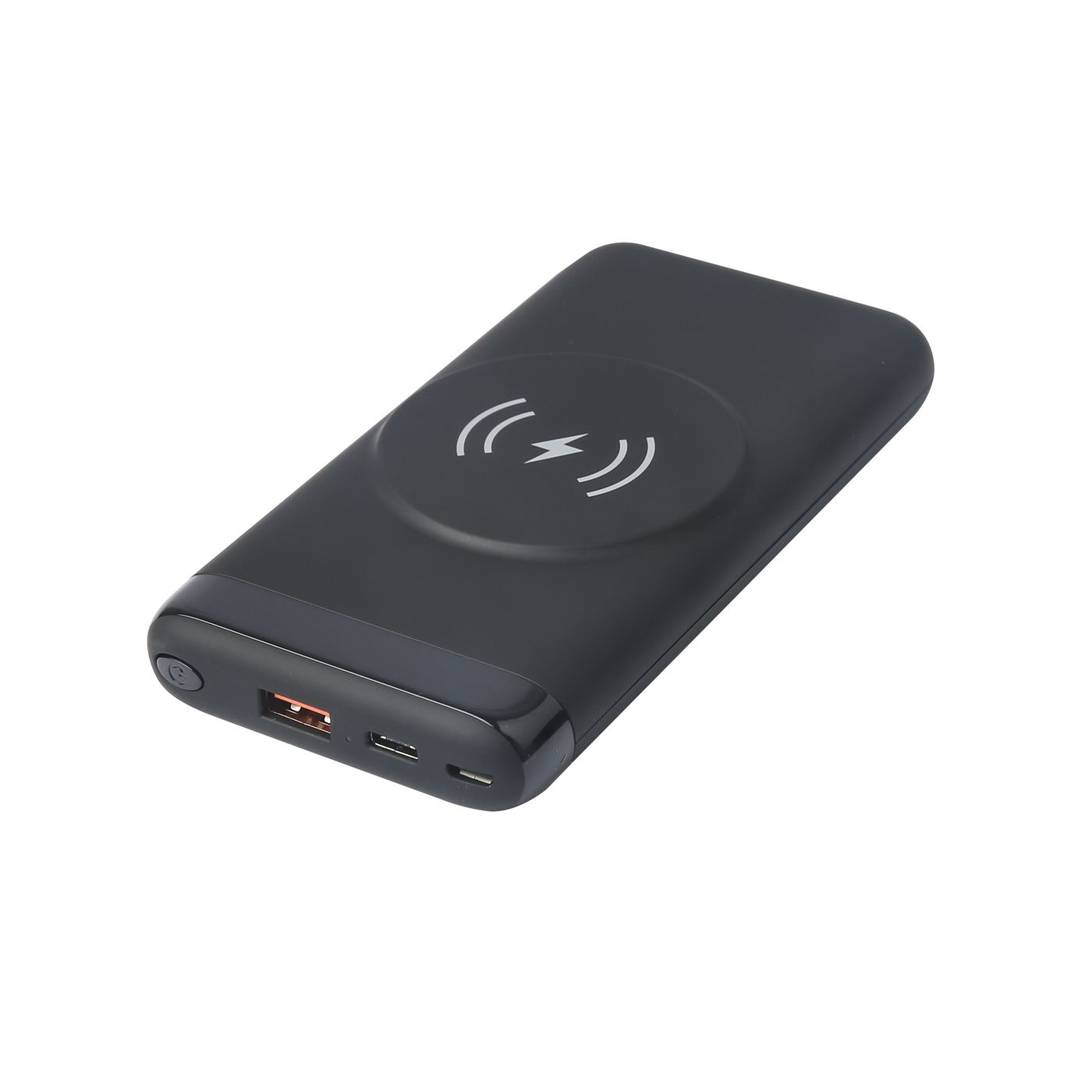 eSTUFF ES641042 power bank Lithium Polymer (LiPo) 10000 mAh Wireless charging Black
