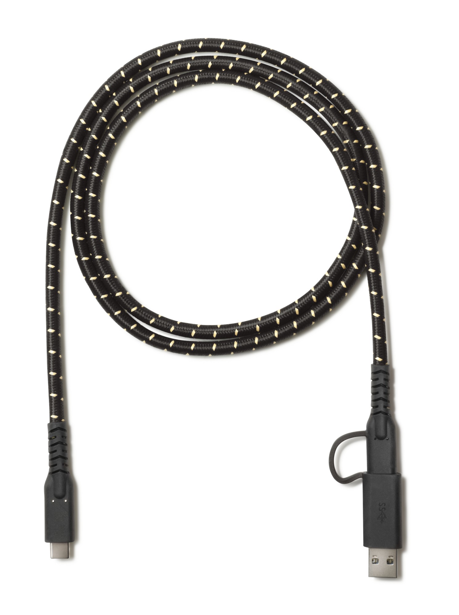 Fairphone 000-0046-000000-0003 USB cable USB 3.2 Gen 2 (3.1 Gen 2) 1.2 m USB C Black, Yellow