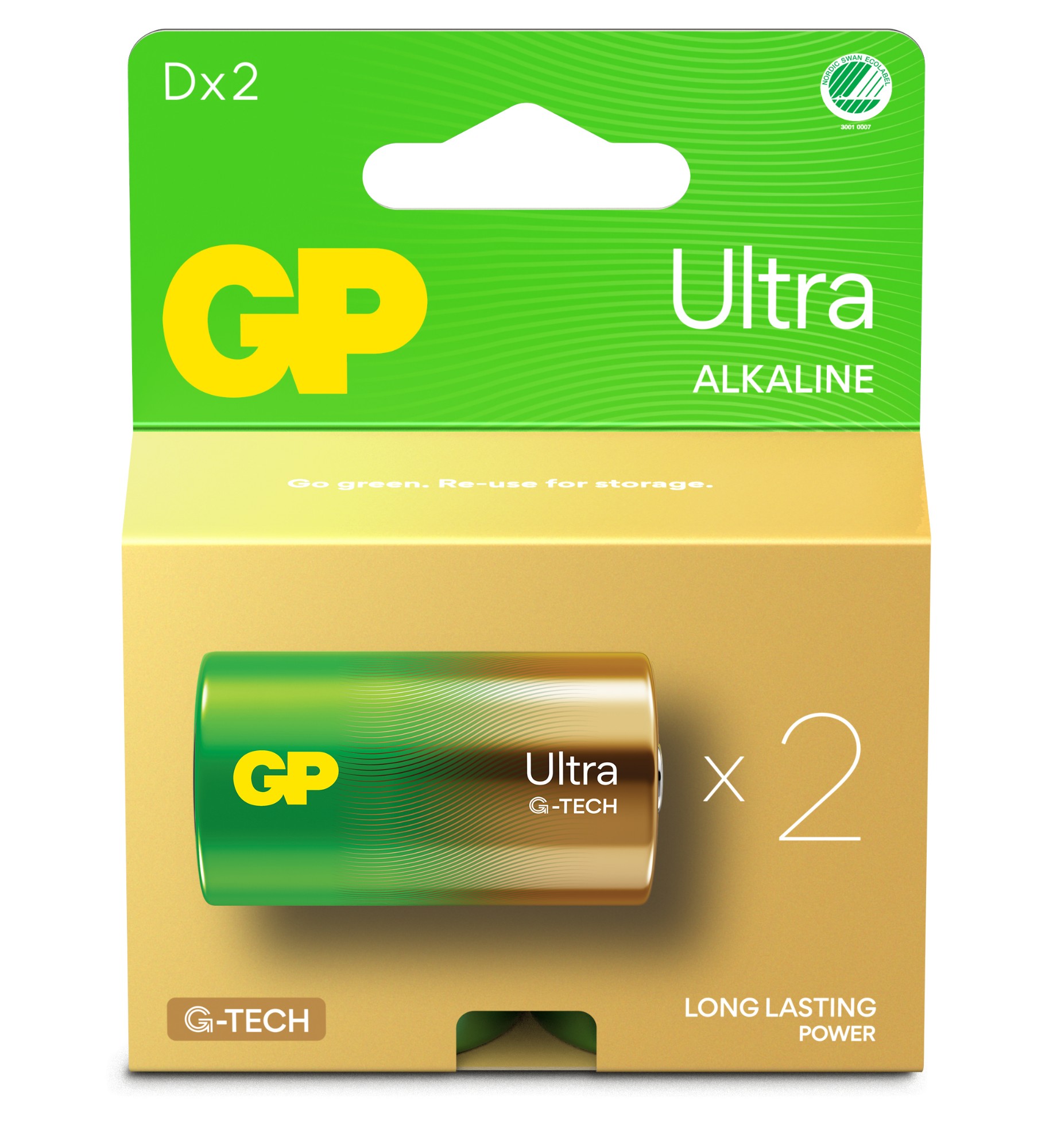 GP Batteries Ultra Alkaline GP13A Single-use battery D, LR20