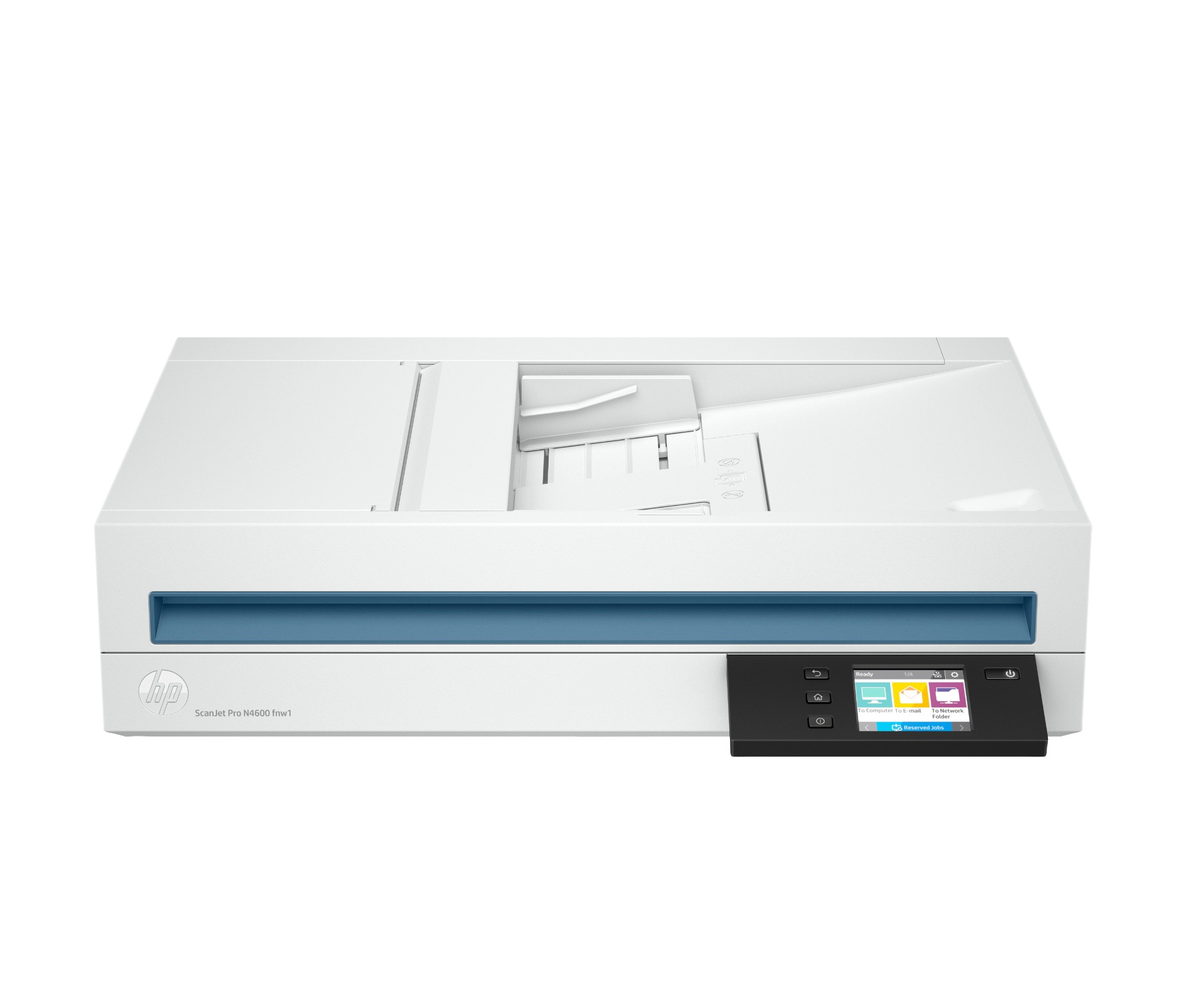 HP ScanJet Pro N4600 fnw1 Flatbed & ADF scanner 1200 x 1200 DPI A5 White