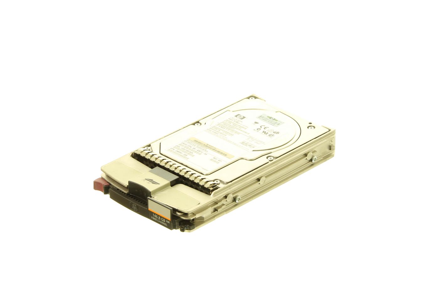 HP 146GB 10K FC HDD w/caddy