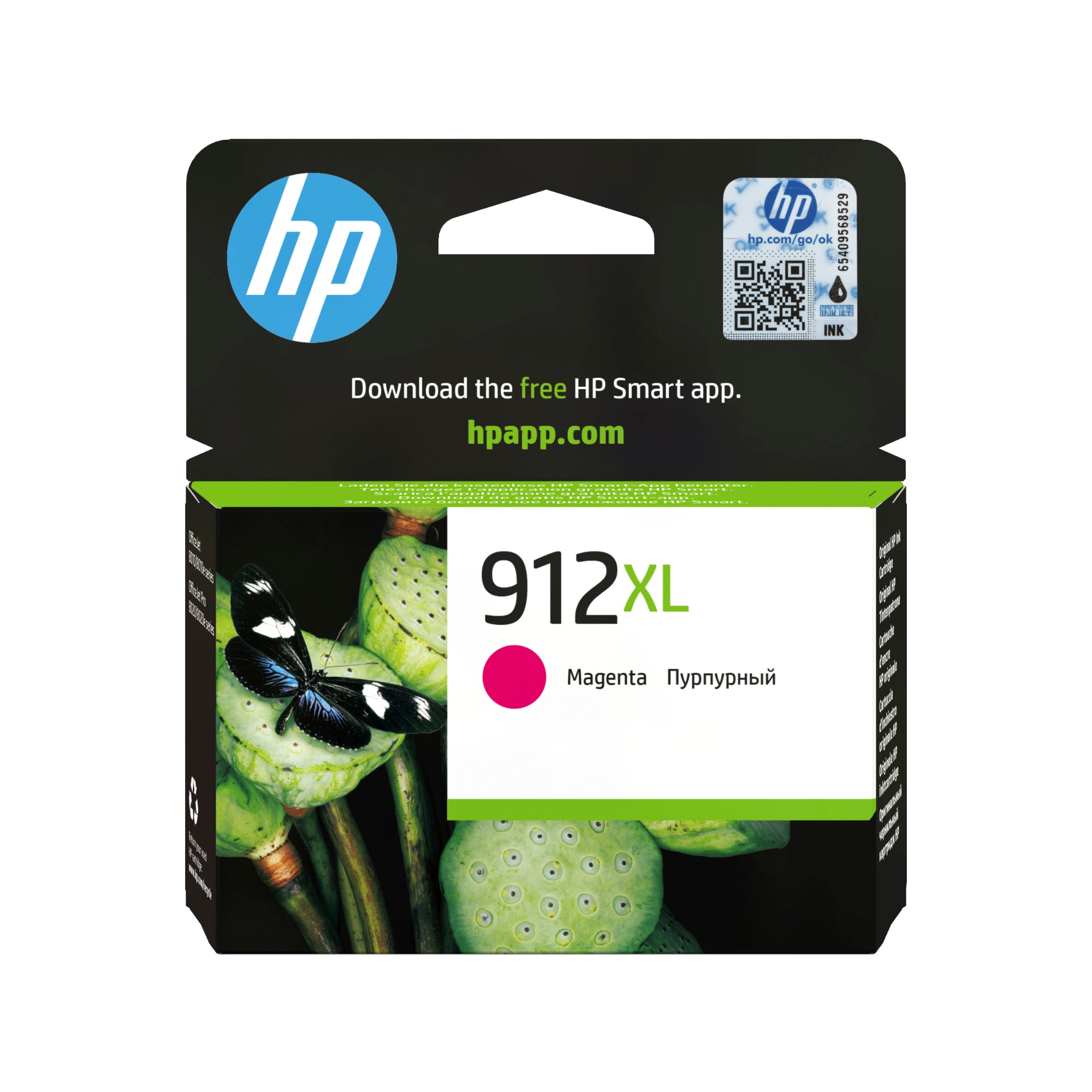 HP 3YL82AE/912XL Ink cartridge magenta high-capacity, 825 pages 10.4ml for HP OJ Pro 8010/e/8020