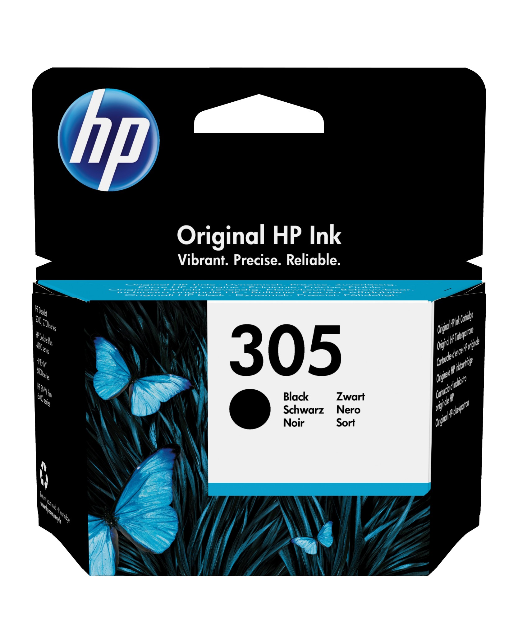 HP 3YM61AE/305 Printhead cartridge black, 120 pages for HP DeskJet 2710/e/Envy 6020/Envy 6020 e