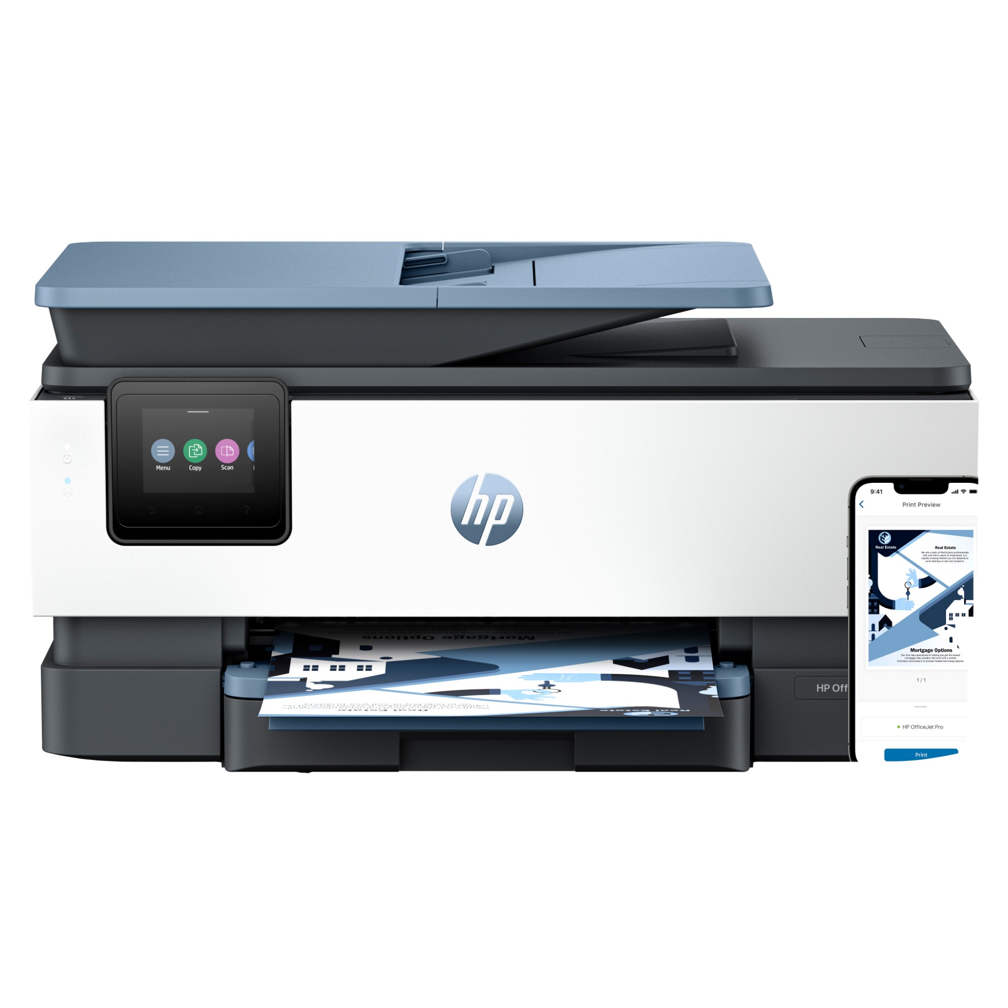 HP OfficeJet Pro 8125e Wireless All-in-One Color Printer, Instant Ink; Two-sided printing