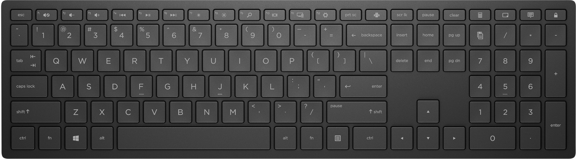 HP Pavilion Wireless Keyboard 600 Black