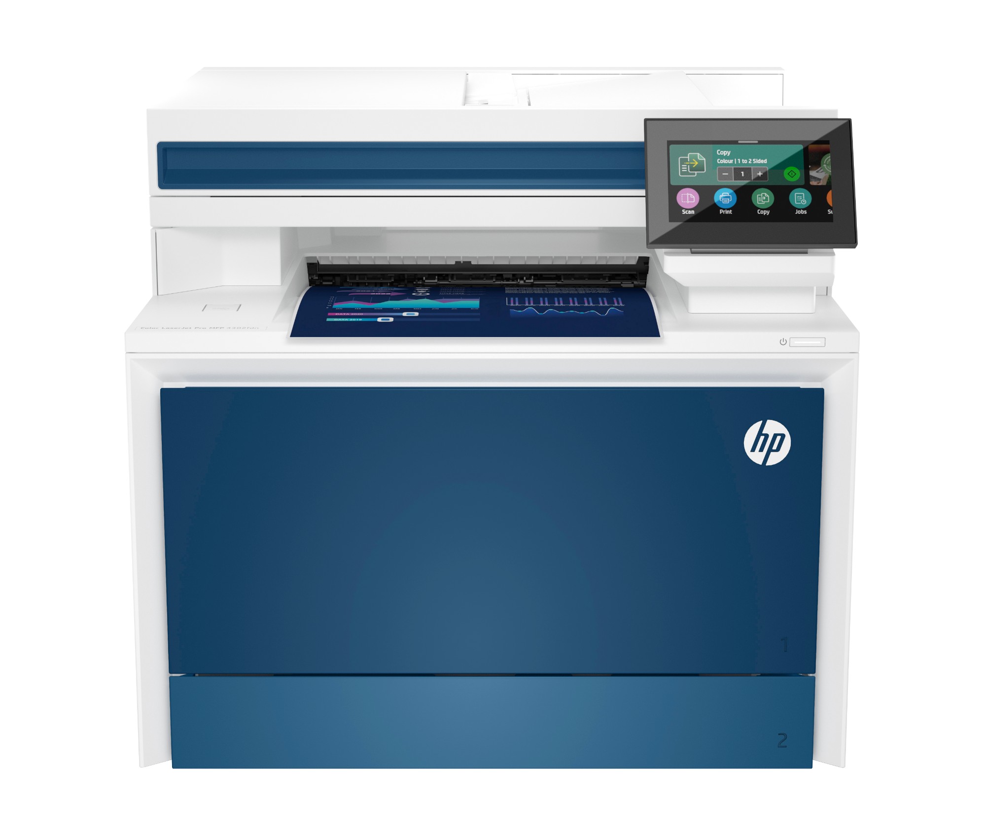 HP Color LaserJet Pro LaserJet Pro 4302fdn Multifunction Color Printer, Ethernet Only; Copier, Scanner