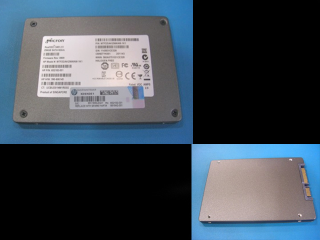 HP 661842-001 internal solid state drive 256 GB Serial ATA II