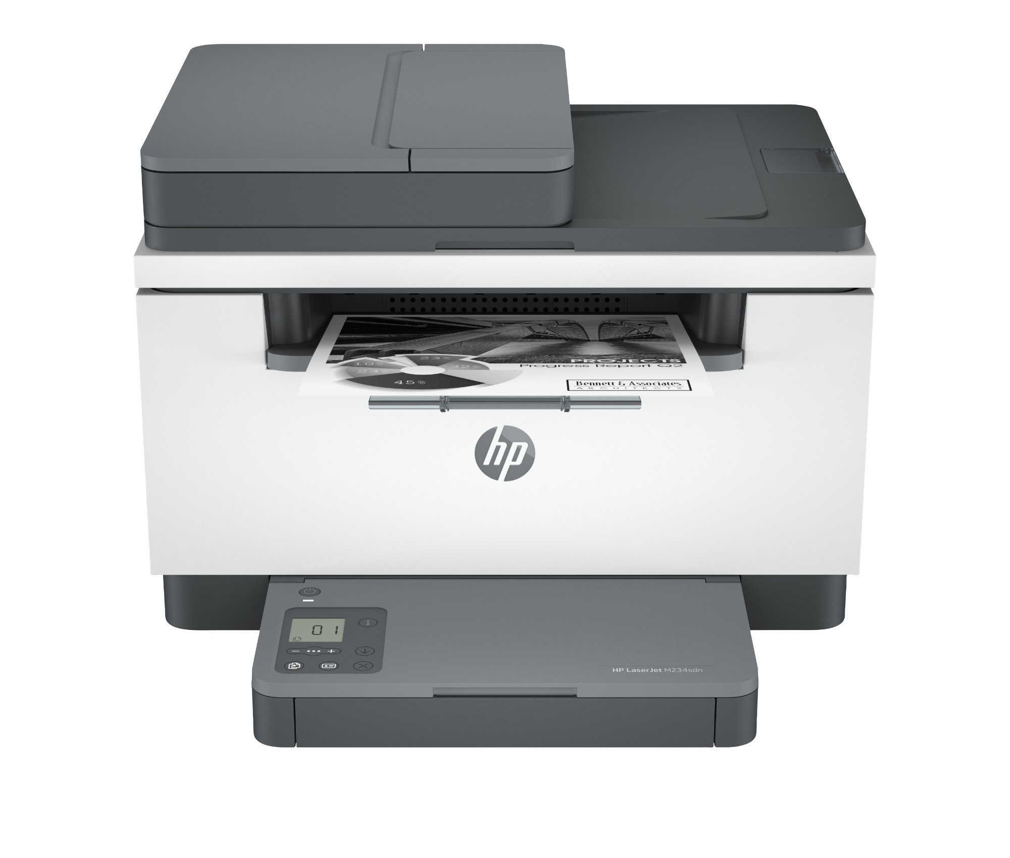 HP LaserJet M234sdn Multifunction Black and white Printer, Ethernet Only; Copier, Scanner